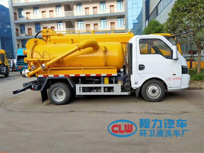 爆款東風途怡小區地下室專用吸污車