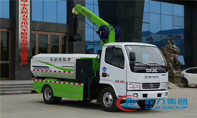程力出品市政清淤車機器化操作方便快捷節省支出