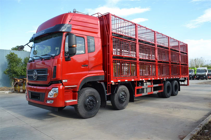 程力牌國六倉柵式拉豬車