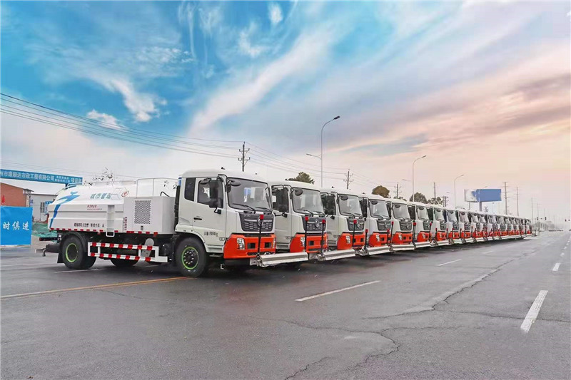 批量發往廣東城市管理環衛作業車